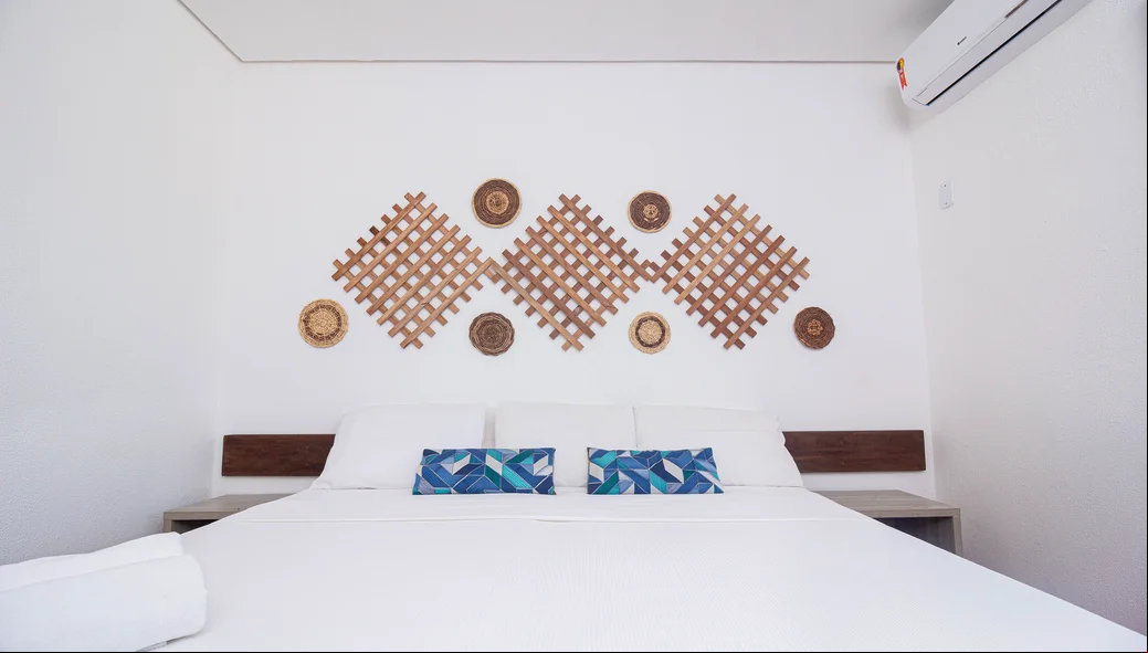 Conforto dos quartos no Arrey Rio Poty Hotel Praia, em Luís Correia