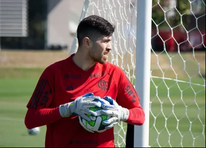 Goleiro Rossi, do Flamengo