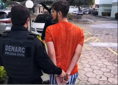Condução de um dos filhos de Fernando Monteiro