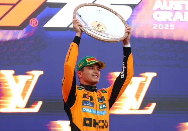 Lando Norris vence primeira corrida da temporada da Fórmula 1