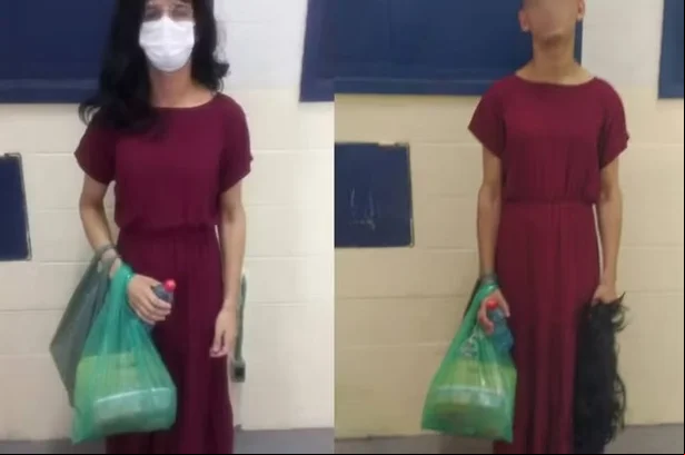Detento tenta fugir de presídio usando peruca e vestido