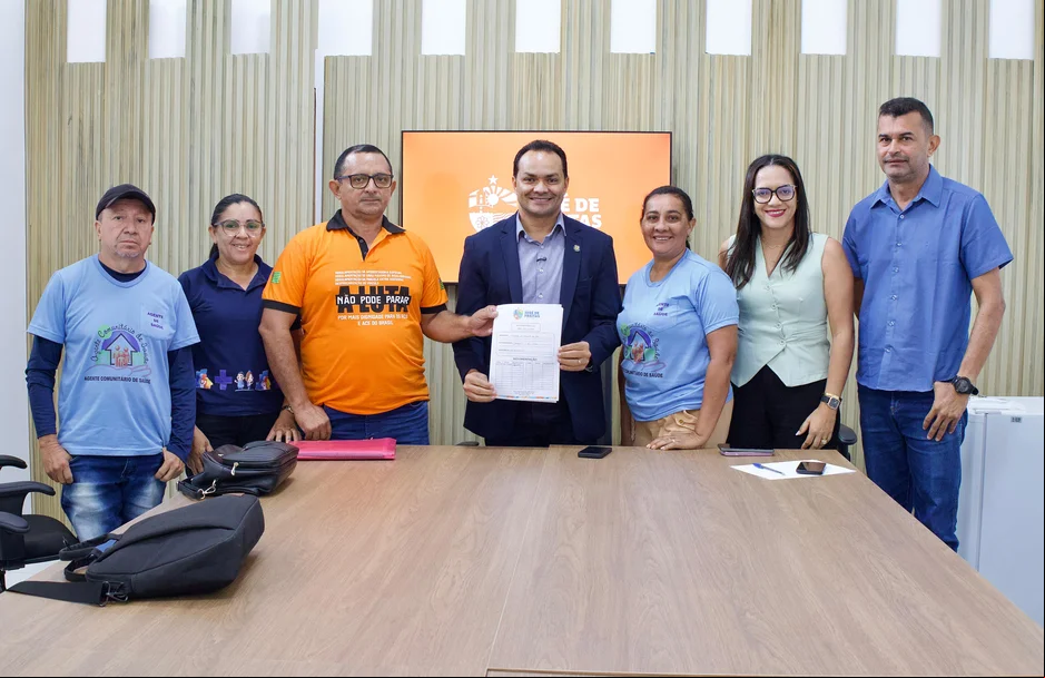 Prefeito Pedro Gomes envia projeto que garante benefício aos agentes comunitários de saúde