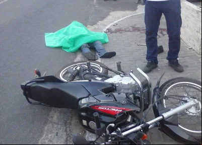 Acidente no centro de Teresina